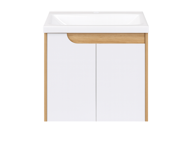 Euridika 60 Oak ormarić sa umivaonikom-2