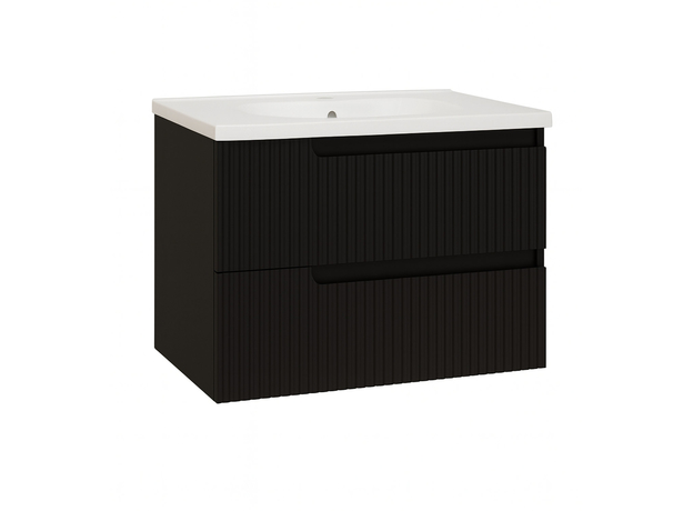 Ormarić sa umivaonikom Euridika 65 H Pino/Black-