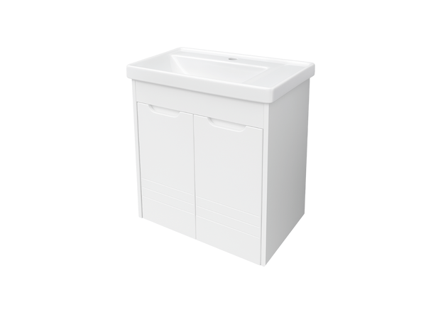 Ormarić sa umivaonikom Flora Bela 60cm, Dostupne boje: Bela-