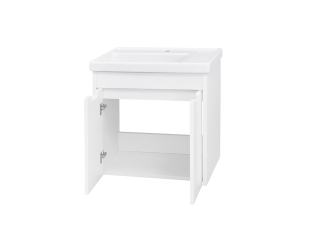 Ormarić sa umivaonikom Flora Bela 60cm, Dostupne boje: Bela-3