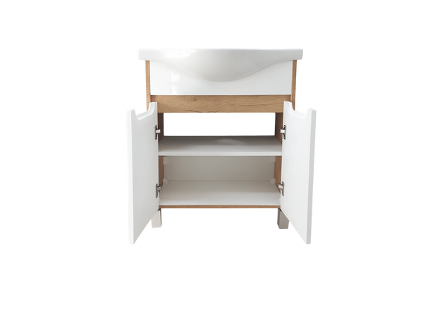 Hana ormarić sa umivaonikom 65cm, Širina: 65-2