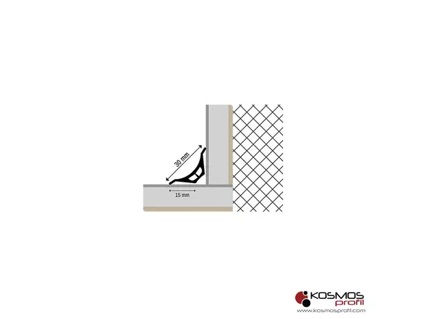 Lajsna za kadu PSA-16 bela-2