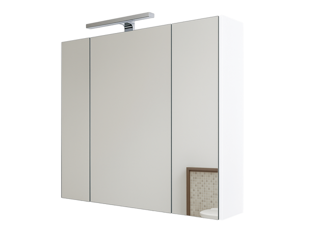 Ormarić sa ogledalom Akva 100cm, Širina: 100-