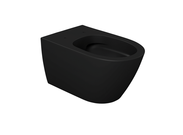 Allegro Black konzolna WC šolja, Dostupne boje: Crna mat-