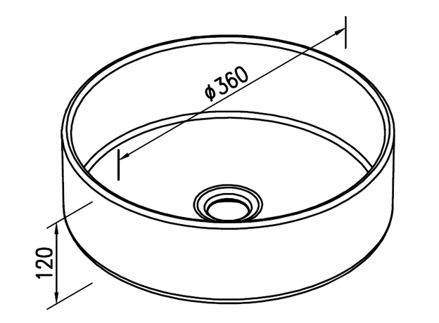 Lavabo Elegant 36 nadgradni, Modeli: Elegant-2