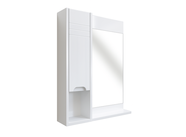 Ormarić sa ogledalom Flora Bela 60cm, Dostupne boje: Bela-