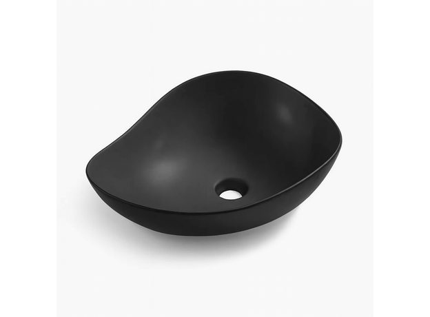 Holivud nadgradni lavabo Black 51x39cm-