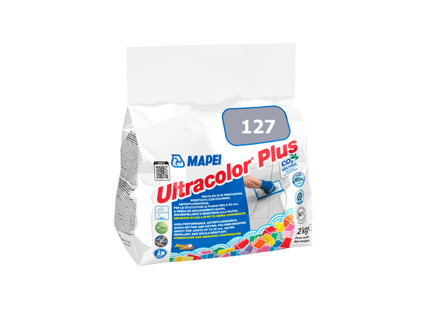 Mapei Ultracolor 127 Arctic Grey – fug masa (2kg), Boja: 127-