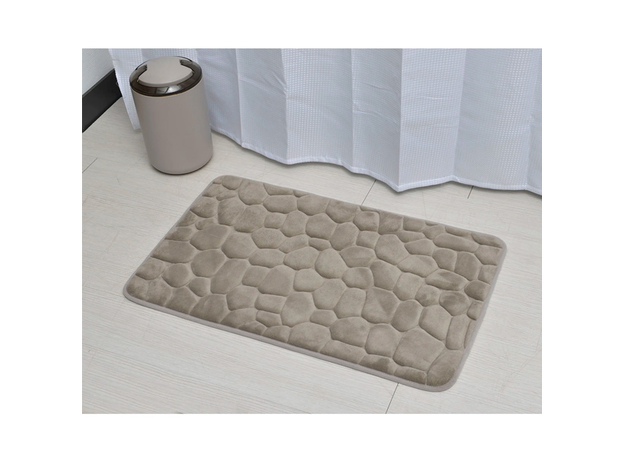 Tepih za kupatilo Pebble 50x80cm Sivo-smeđi, Dostupne boje: Sivo-smeđa, Dimenzija: 50x80-2