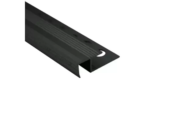 Lajsna za stepenice i laminat PFA-10 2,7m crna, Dostupne boje: Crna mat, Debljina: 10, Dužina: 270-