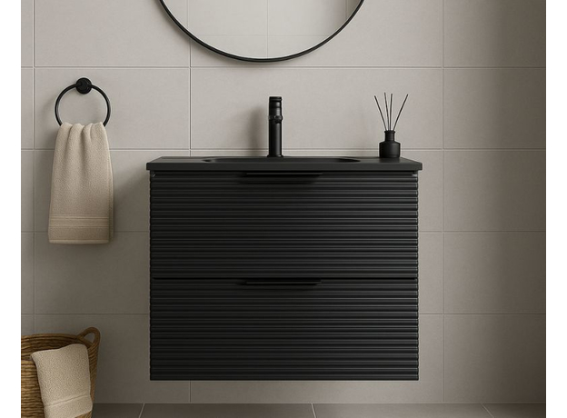 Timber 60 Ormarić Mat Black, Dostupne boje: Mat crni-2