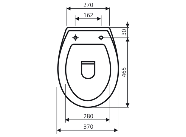 WC šolja Viktorija Simplon, Model: Simplon-3