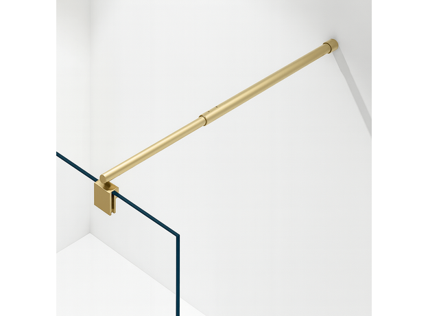 Tuš paravan Semper Walk-in 90cm Gold, Boja profila: Zlatni, Širina: 90-4