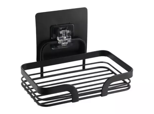 Držač sapuna samolepljivi Tendance Crni, Dostupne boje: Crna-