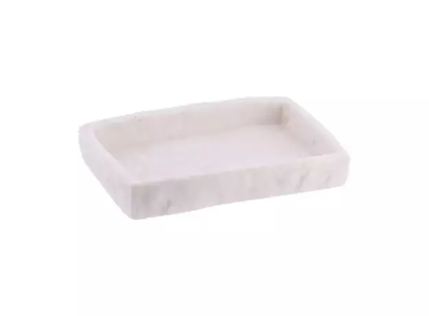 Posuda za sapun Tendance Kamen Bela, Iz kolekcije: Posuda za sapun-