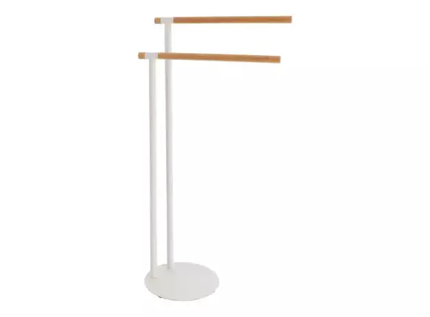 Držač peškira stojeći Tendance Bambus-Bela-