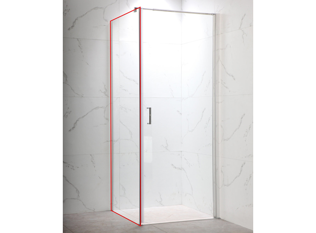 Tuš paravan Compose Pivot Fix 218F 90cm, Širina: 90-2