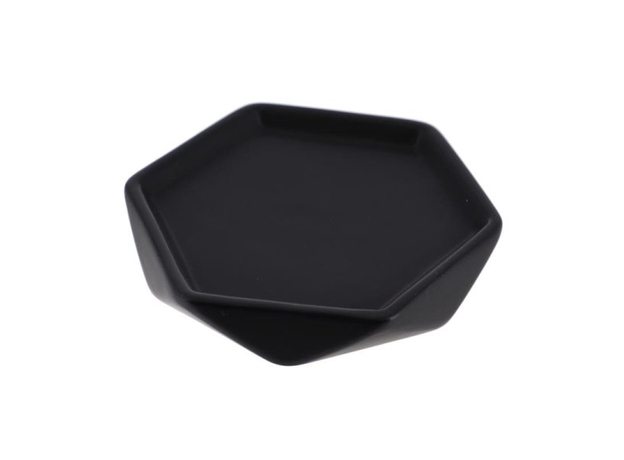 Posuda za sapun Tendance Dijamant - crna-