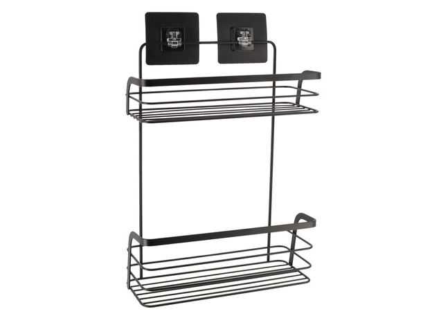 Žičana polica dvodelna samolepljiva Tendance Hrom-