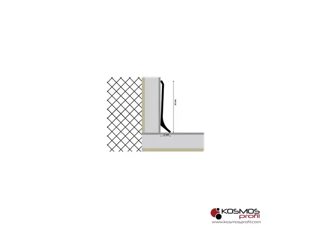 Lajsna Cokla DC-60 srebro-mat-2