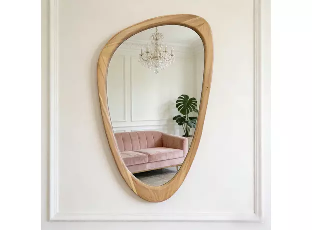 Ogledalo Wood Natural 50x80cm-