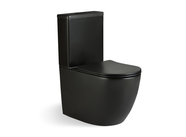 Verona Black Monoblok sa WC daskom, Dostupne boje: Crna mat-