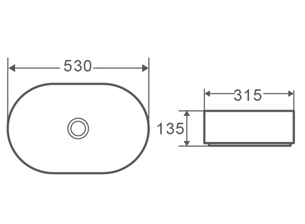 Lavabo Viola 53-2