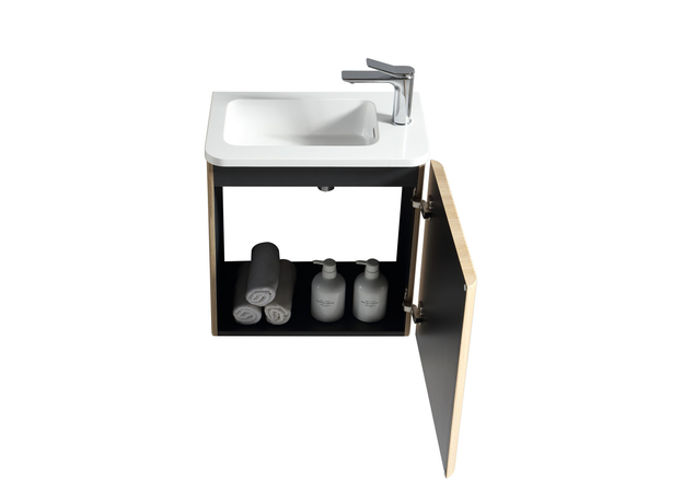 Lastra Ormarić 50 Relief Oak-8