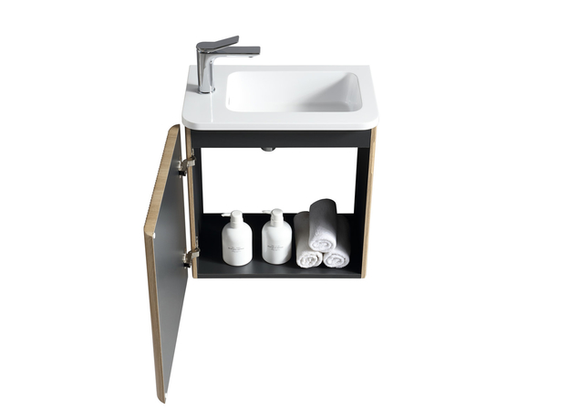 Focus 50 Ormarić Relief Oak-6