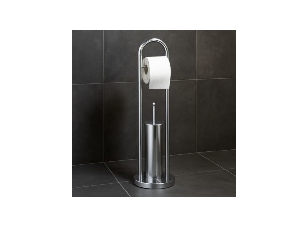 Držač WC papira sa WC četkom Hrom-2