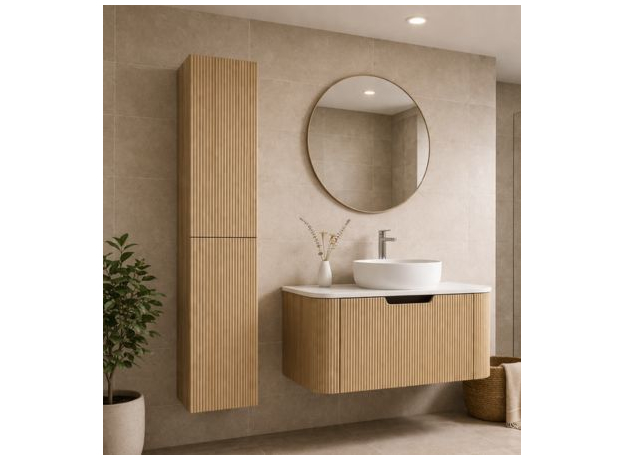 Elegant Side 35 Vertikala Relief Oak-2