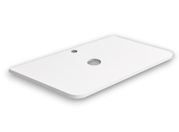 Ploča za ormarić Elegant Matt White 90cm-