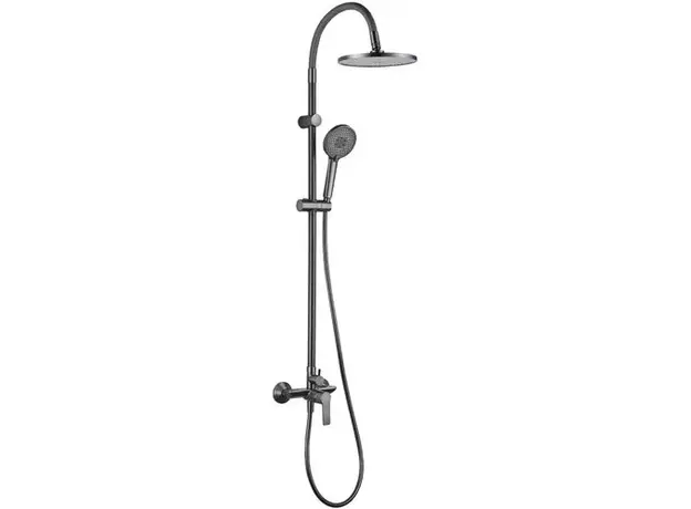 Tuš baterija sa usponskim tušem Alisado Grey, Dostupne boje: Grey-