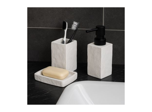 Dozer za tečni sapun Tendance Kamen Beli, Iz kolekcije: Dozator-3