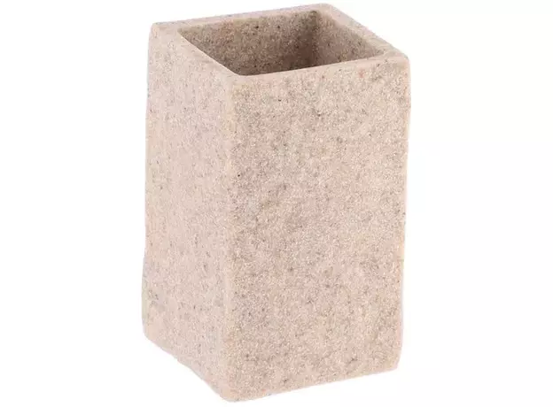 Čaša za četkice Tendance Kamen Bež, Iz kolekcije: Čaša-