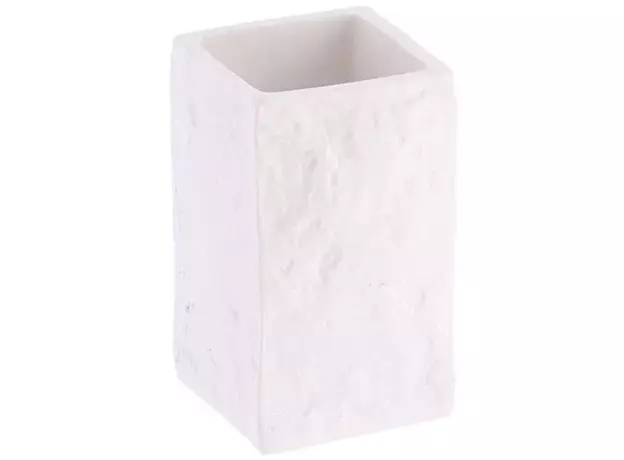 Čaša za četkice Tendance Kamen bela, Iz kolekcije: Čaša-