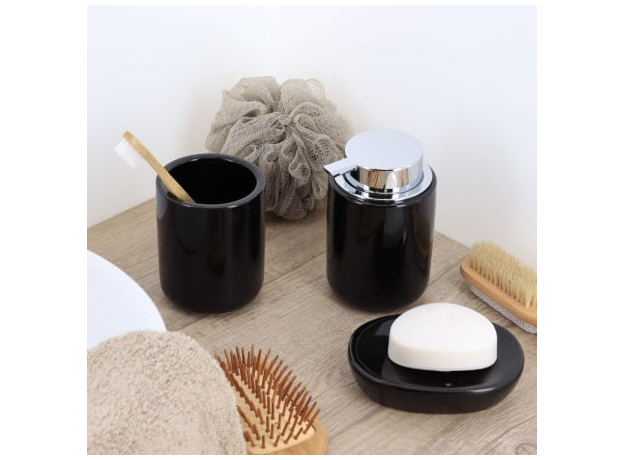 Posuda za sapun Tendance Dolomit crna-2