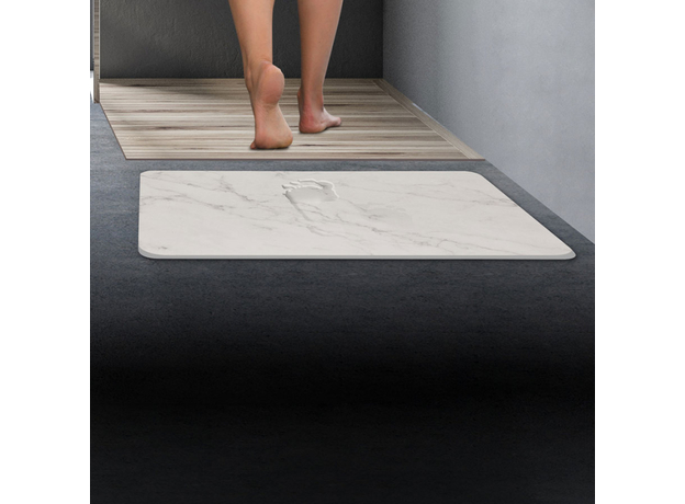 Podloga upijajuća za kupatilo Diatomite Lea Bela-2