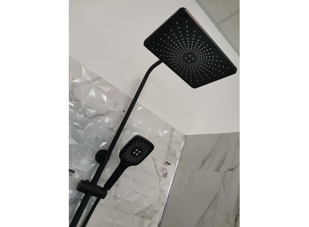 Usponski tuš Piano sa baterijom DP.100 Black, Dostupne boje: Black-3