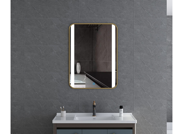 LED ogledalo Gold 60x80cm-2