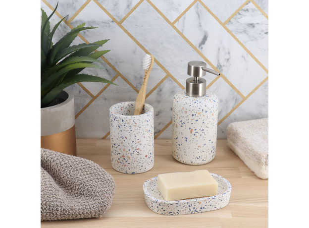 Čaša za četkice Tendance Cement Terrazzo, Iz kolekcije: Čaša-2