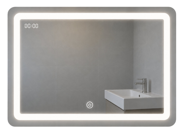 LED ogledalo 80x60 H, Model: Horizontalni-