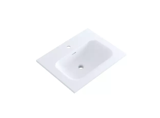 Monica 60 lavabo Matt White, Širina: 60-