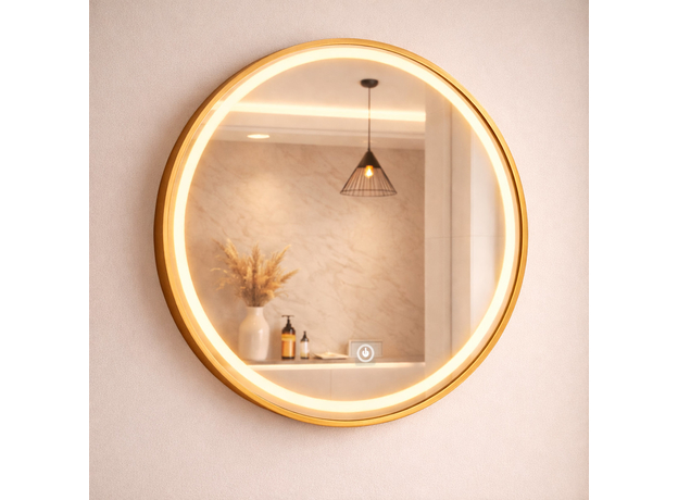 LED ogledalo NC-R809G R60, Dostupne boje: Gold-