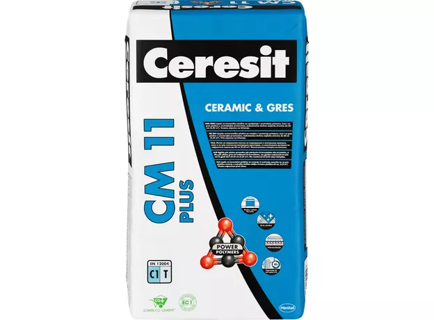 Lepak za pločice Ceresit CM 11 Plus (25kg), Vrsta: CM 11-
