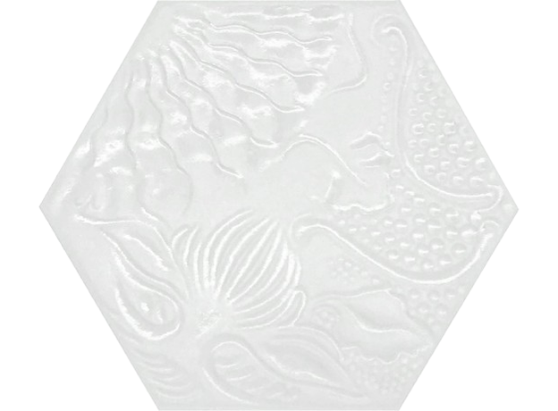Hex 25 Gaudi Lux White 25x22cm II klasa, Dostupne boje: Lux White II klasa, Dimenzija: 25x22-