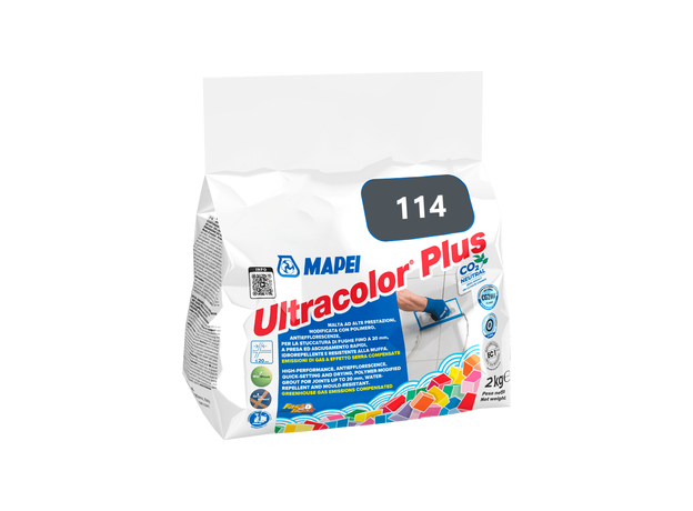 Mapei Ultracolor Plus 114 Antracit – fug masa (2kg), Boja: 114-