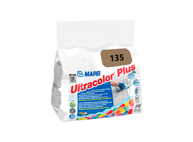 Mapei Ultracolor Plus 135 Golden Dust – fug masa (2kg), Boja: 135-