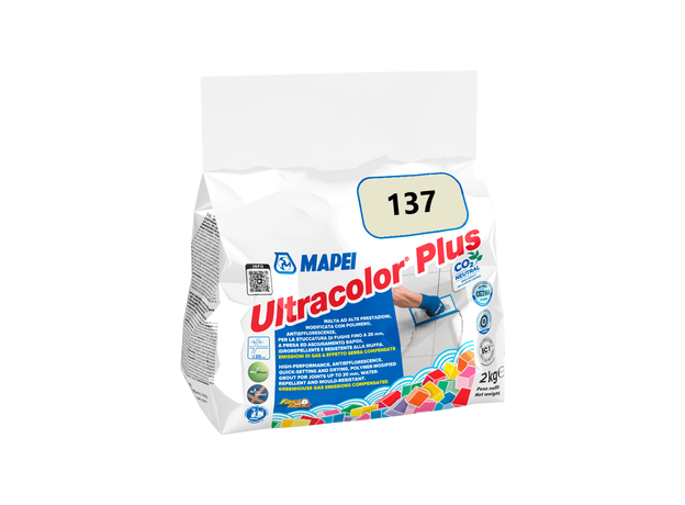 Mapei Ultracolor Plus 137 Karipski Pesak – fug masa (2kg), Boja: 137-