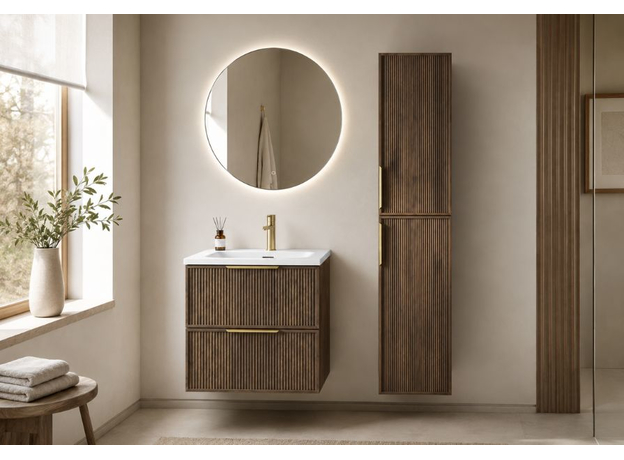 Monica 60 ormarić Ember Walnut, Širina: 60-2